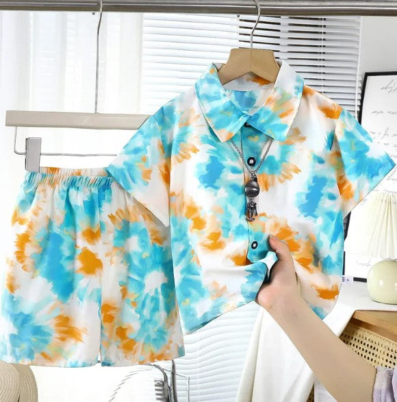 Conjuntos de ropa para niños camisa y short