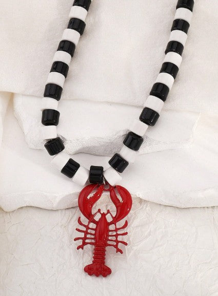 Collar langosta de metal