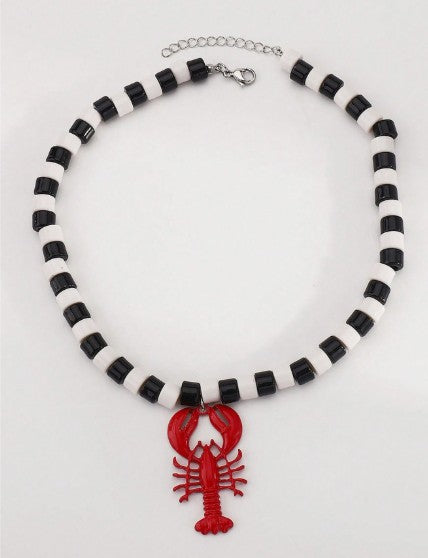 Collar langosta de metal