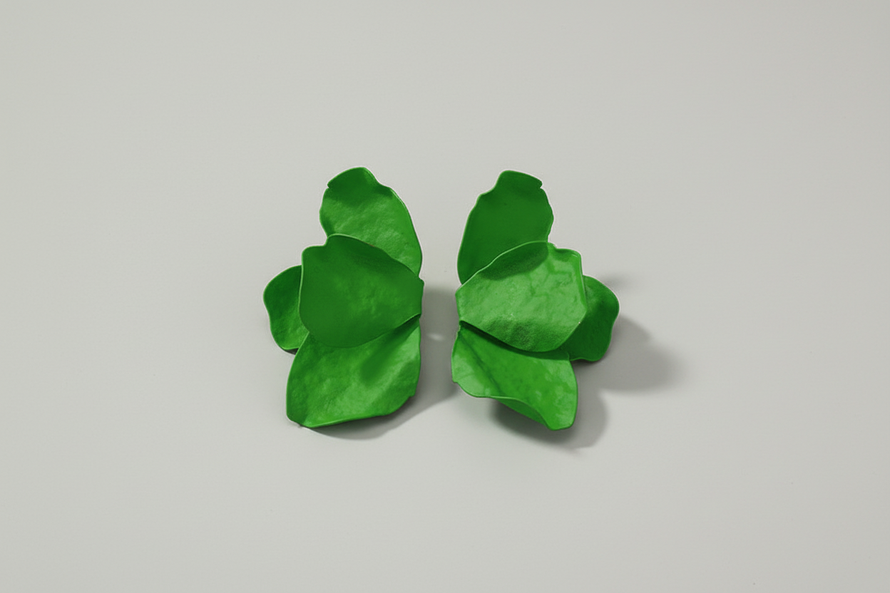 Aro Estilo Coreano Pasto Verde