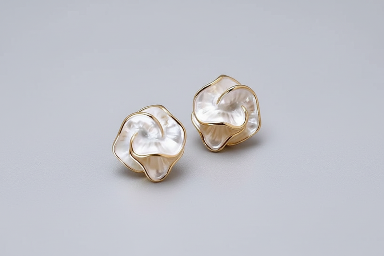Aro Camelia Blanca