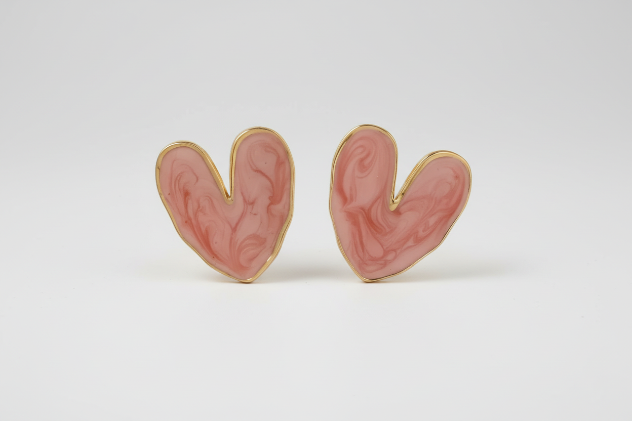 Aro Corazón Estilos Rojo