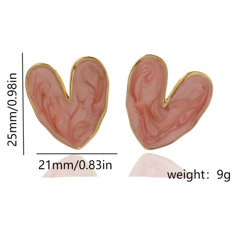 Aro Corazón Estilos Rojo