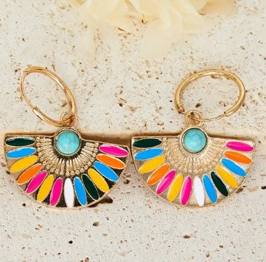 Aros forma abanico metálicos