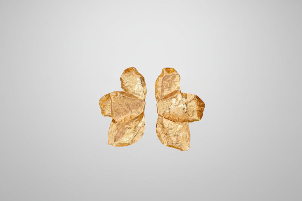 Aro Estilo Coreano dorado