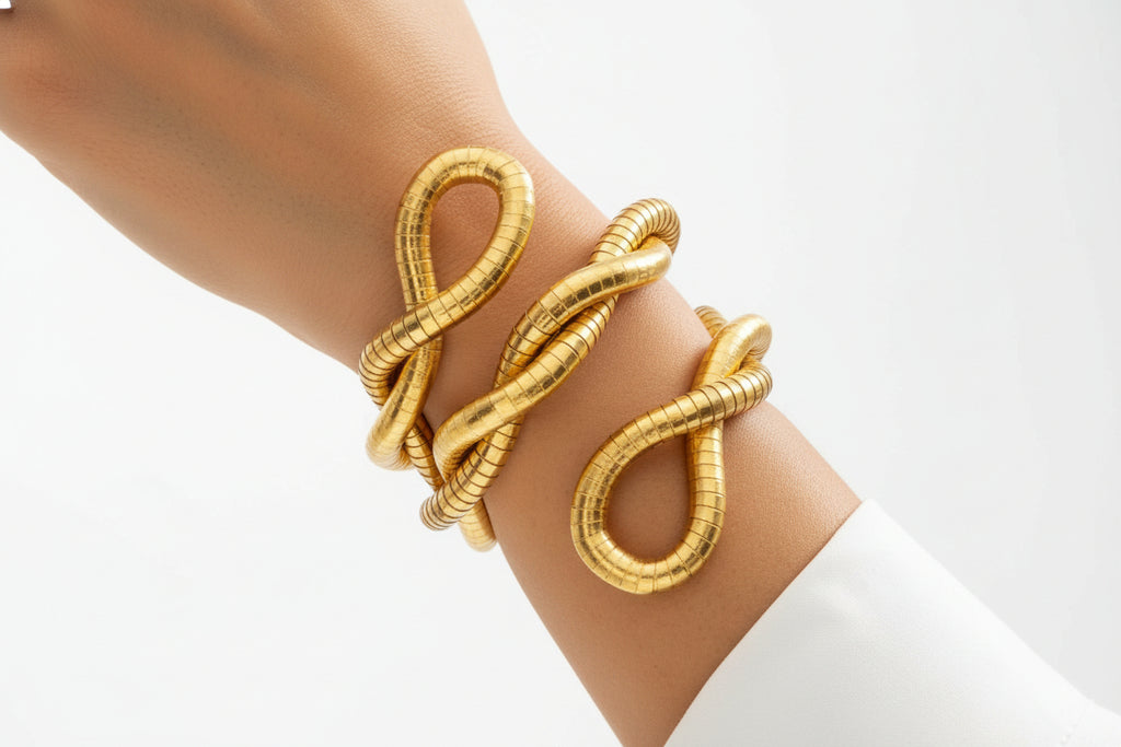 Collar ajustable dorado