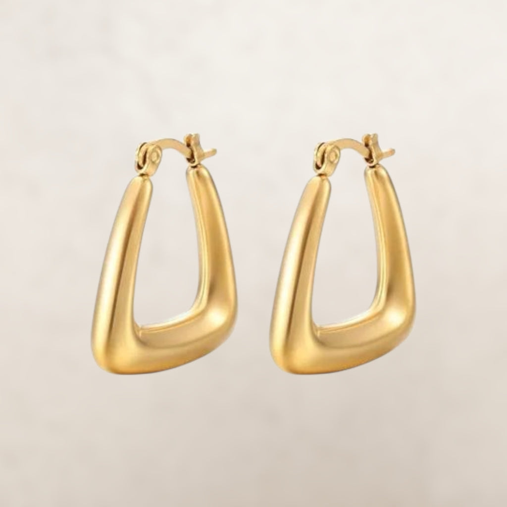 Aro Triángulo Dorado