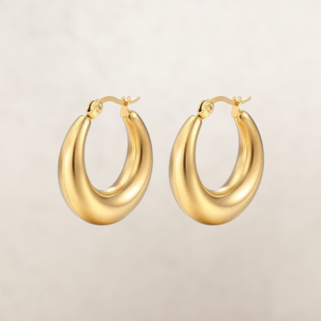 Aro Redondo Dorado Liso