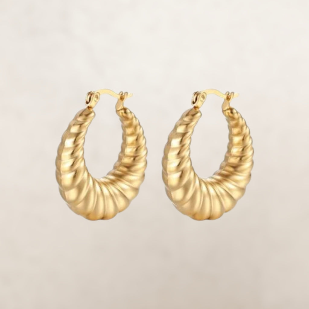 Aro Redondo Dorado Textura