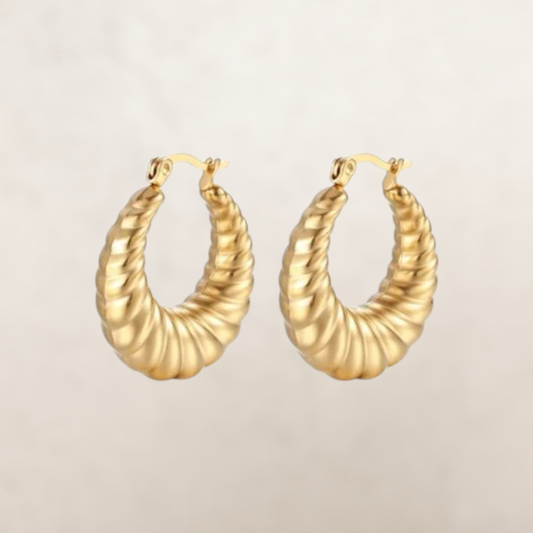 Aro Redondo Dorado Textura