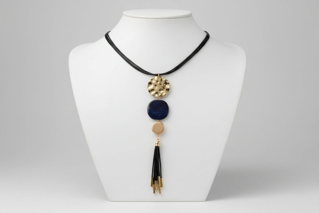 Collar colgante largo estilo bohemio