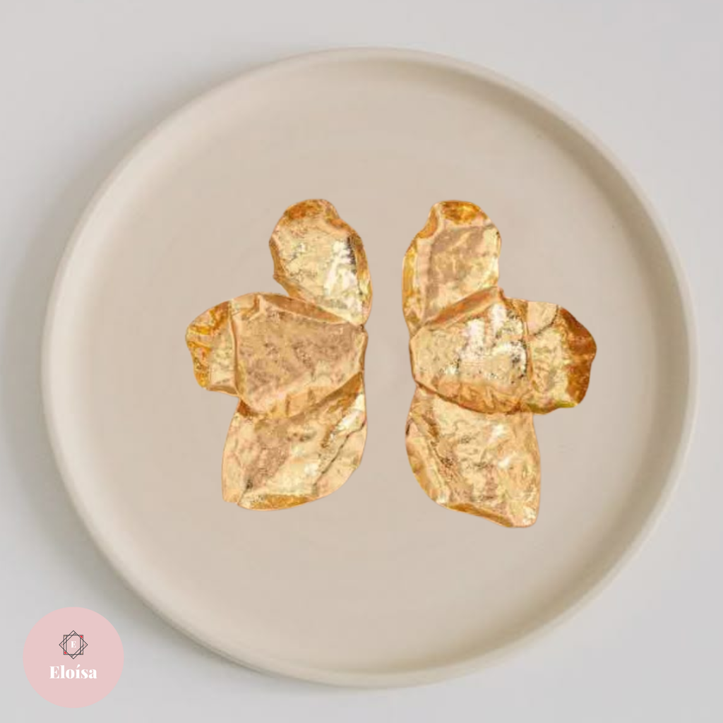 Aro Estilo Coreano dorado